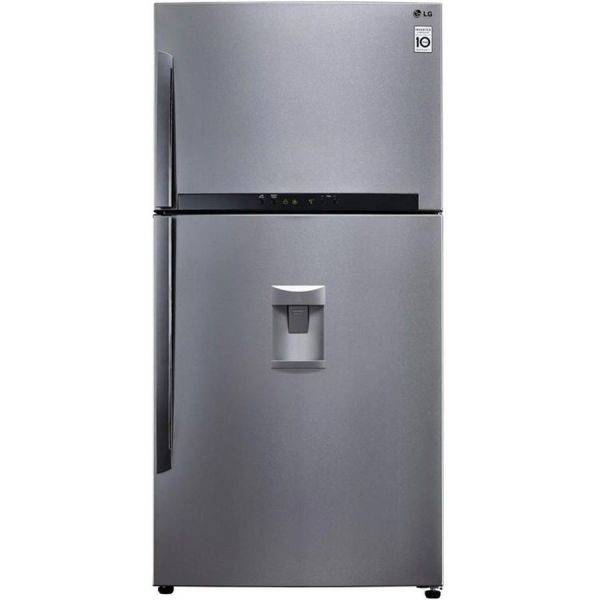 Холодильник LG GC-F502HMHU серый металлик
