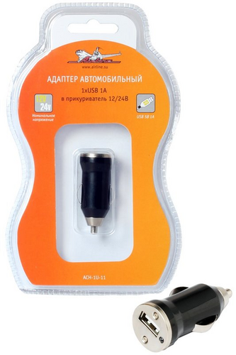 Кабель USB AirLine ACH-3R-15 черный