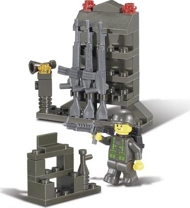 Конструктор Sluban M38-B0292 Сухопутные войска: Оружейная стена